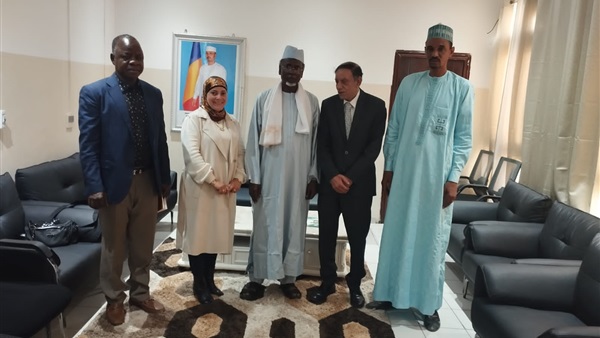 Chadian Minister of Higher Education receives a delegation from the European Nile University